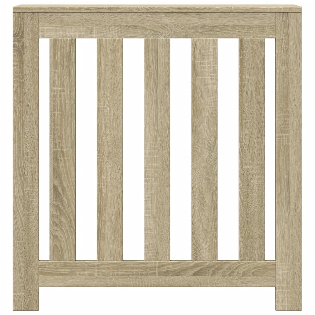 vidaXL Cache-radiateur chêne sonoma 78x20x82 cm bois d'ingénierie