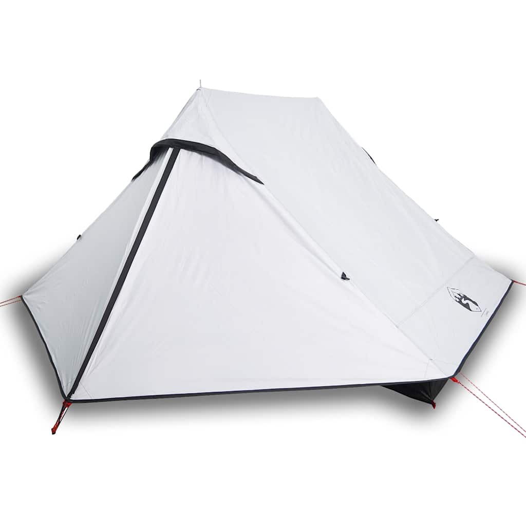 VidaXL Tente Tipi Camping 12 Personnes – Grande Tente Conique Bleue, Imperméable Et Ventilée