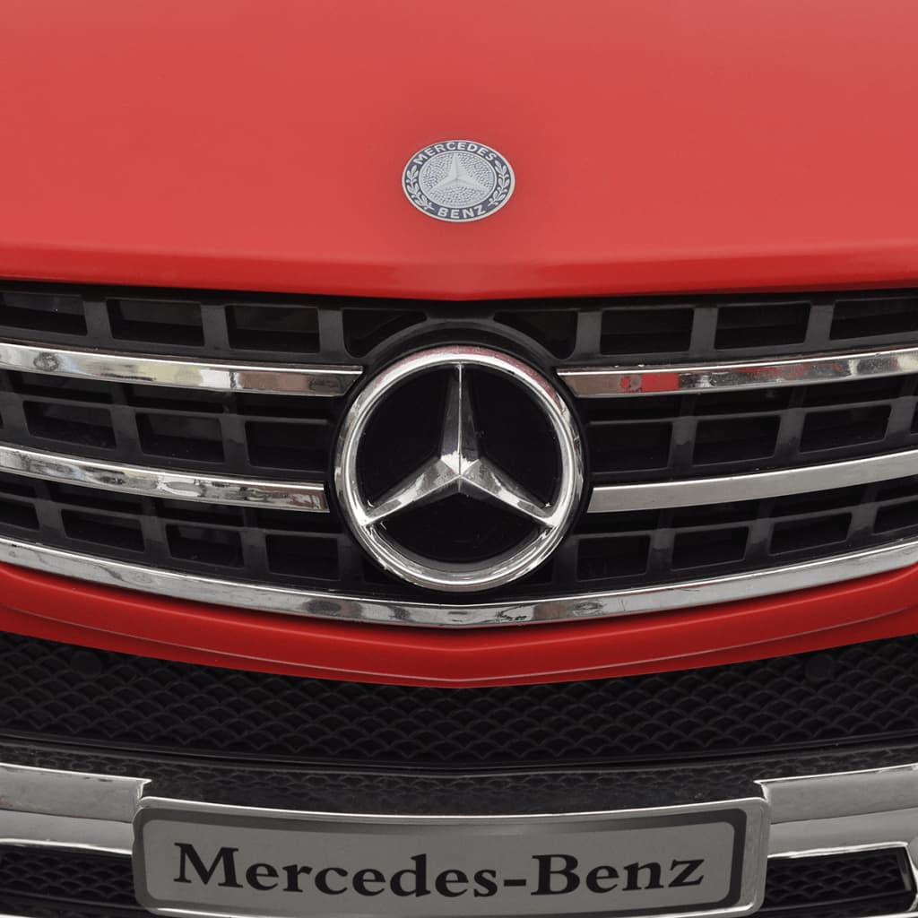 vidaXL Voiture électrique pour enfants Mercedes Benz ML350 Rouge 6 V