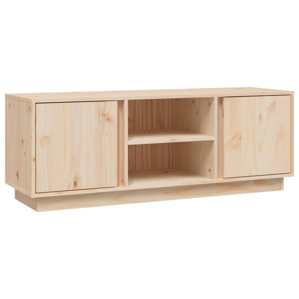 vidaXL Meuble TV 110x35x40,5 cm Bois de pin massif