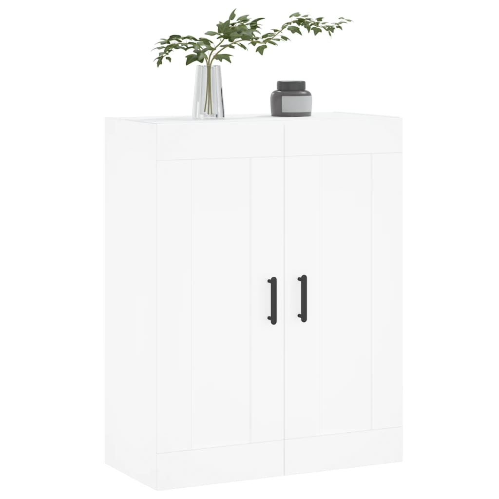 vidaXL Armoire murale blanc 69,5x34x90 cm bois d'ingénierie