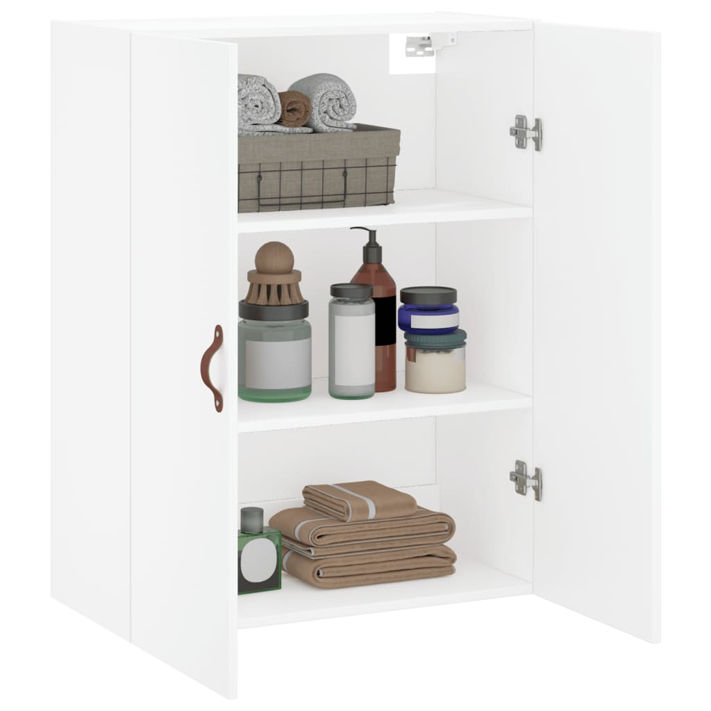 vidaXL Armoire murale blanc 69,5x34x90 cm