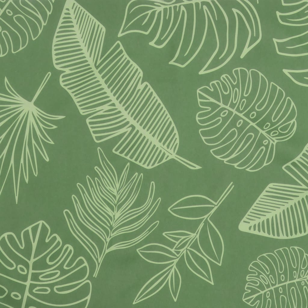 vidaXL Coussin de palette à motif de feuilles 60x61,5x10 cm tissu