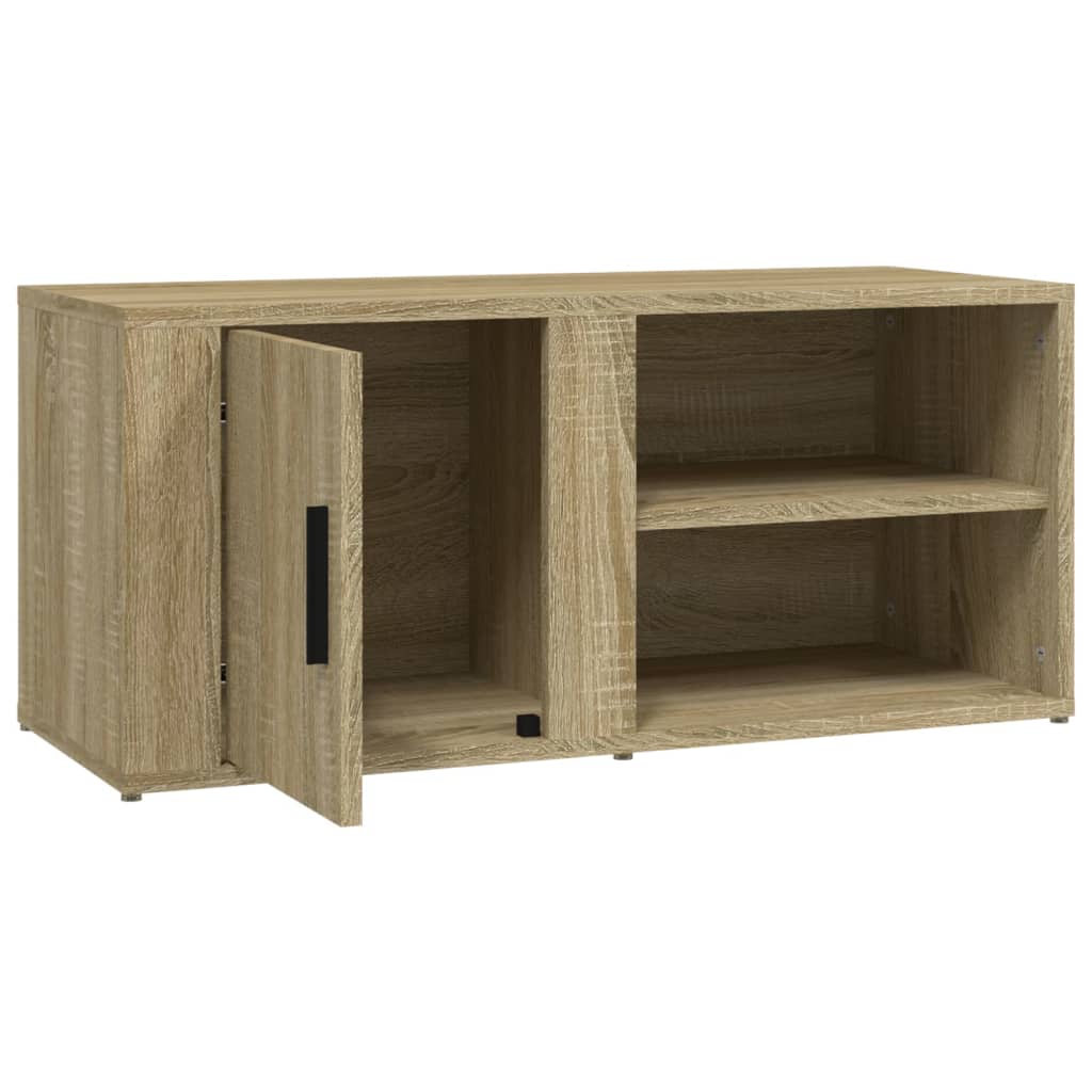 vidaXL Meubles TV Chêne sonoma 80x31,5x36 cm Bois d'ingénierie