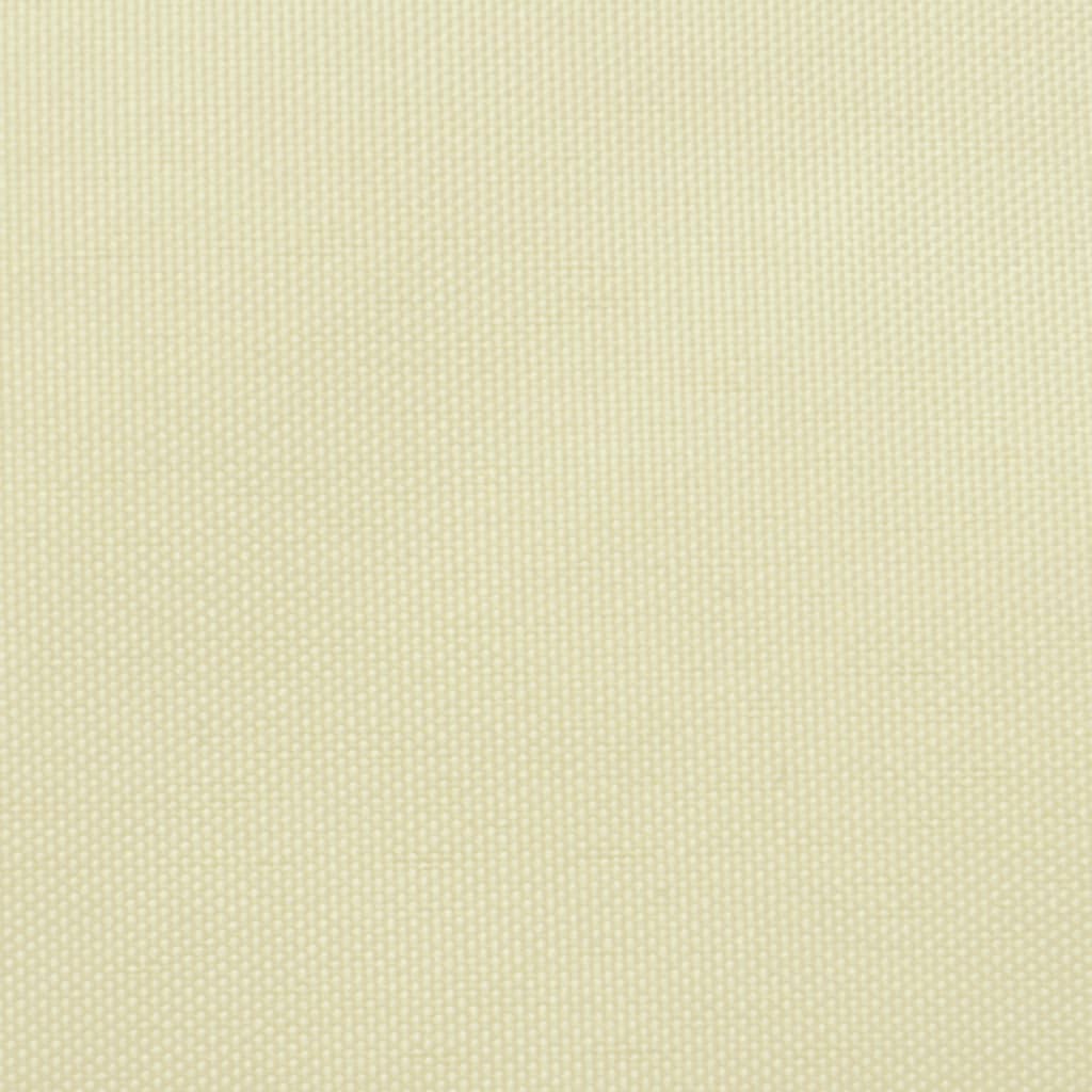 vidaXL Parasol en tissu oxford carré 3,6 x 3,6 m crème