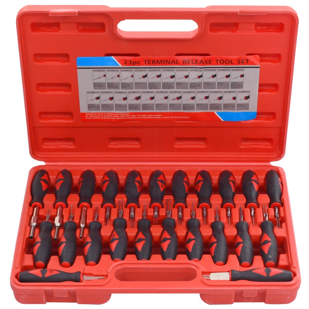 vidaXL Kit d'outils de déverrouillage 23 pcs