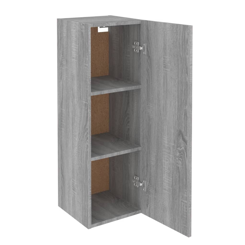 vidaXL Meubles TV Sonoma gris 30,5x30x90 cm Bois d'ingénierie