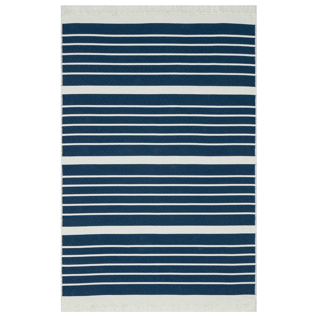 vidaXL Tapis Marine 160x230 cm Coton