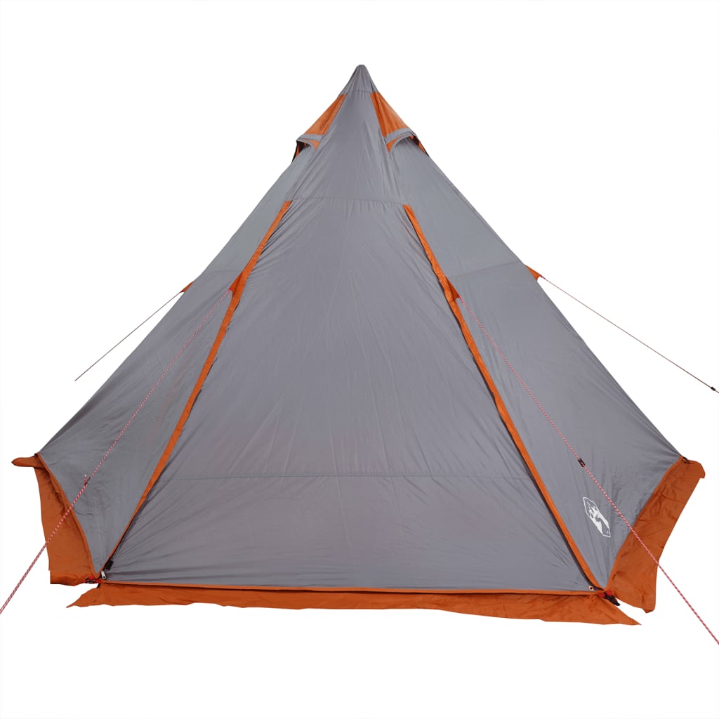 vidaXL Tente familiale tipi 6 personnes gris imperméable