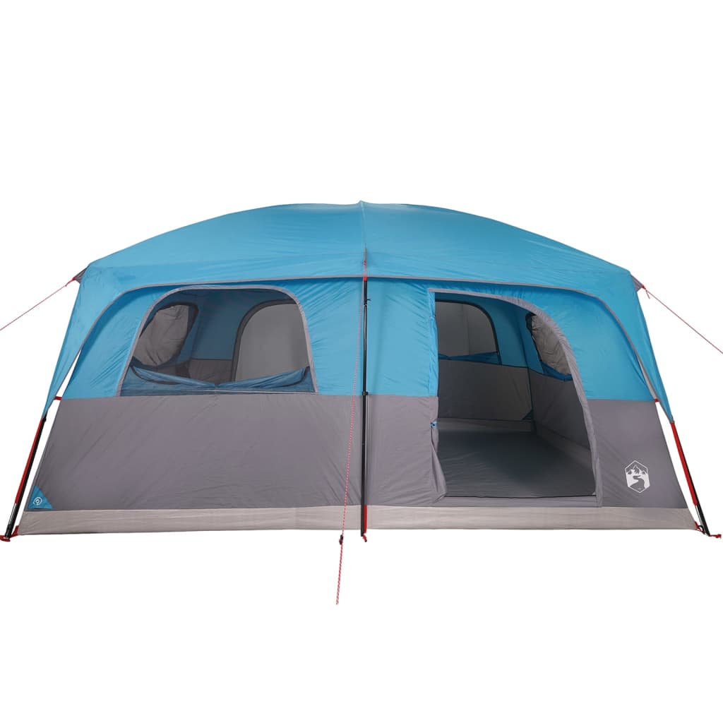 vidaXL Tente de cabine familiale 10 personnes bleu imperméable