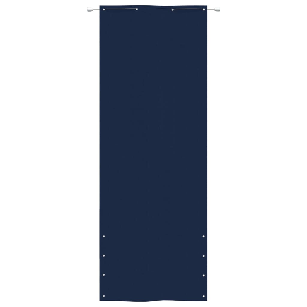 vidaXL Écran de balcon Bleu 80x240 cm Tissu Oxford