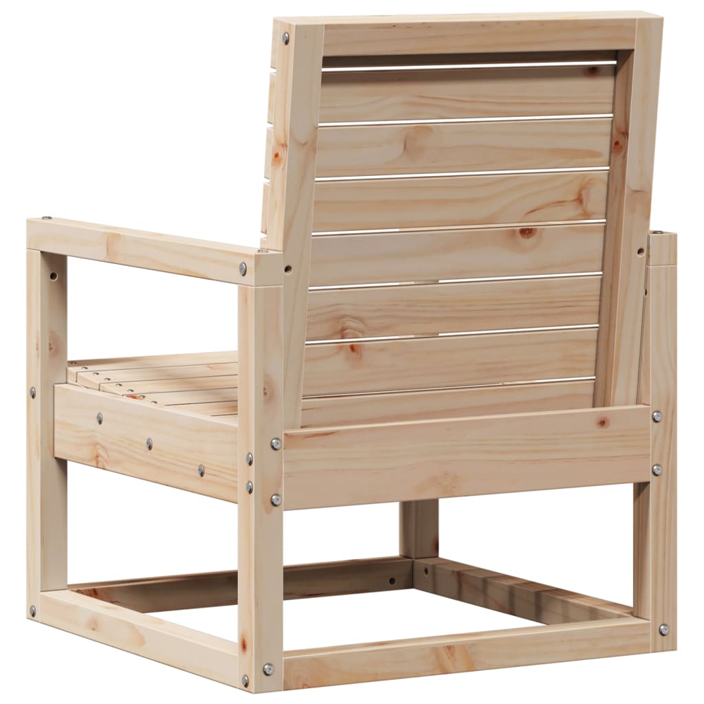 vidaXL Chaise de jardin 57,5x63x76 cm bois de pin massif
