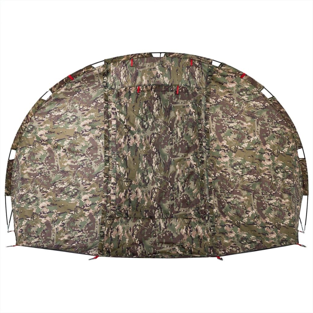 vidaXL Tente de pêche 5 personnes camouflage imperméable