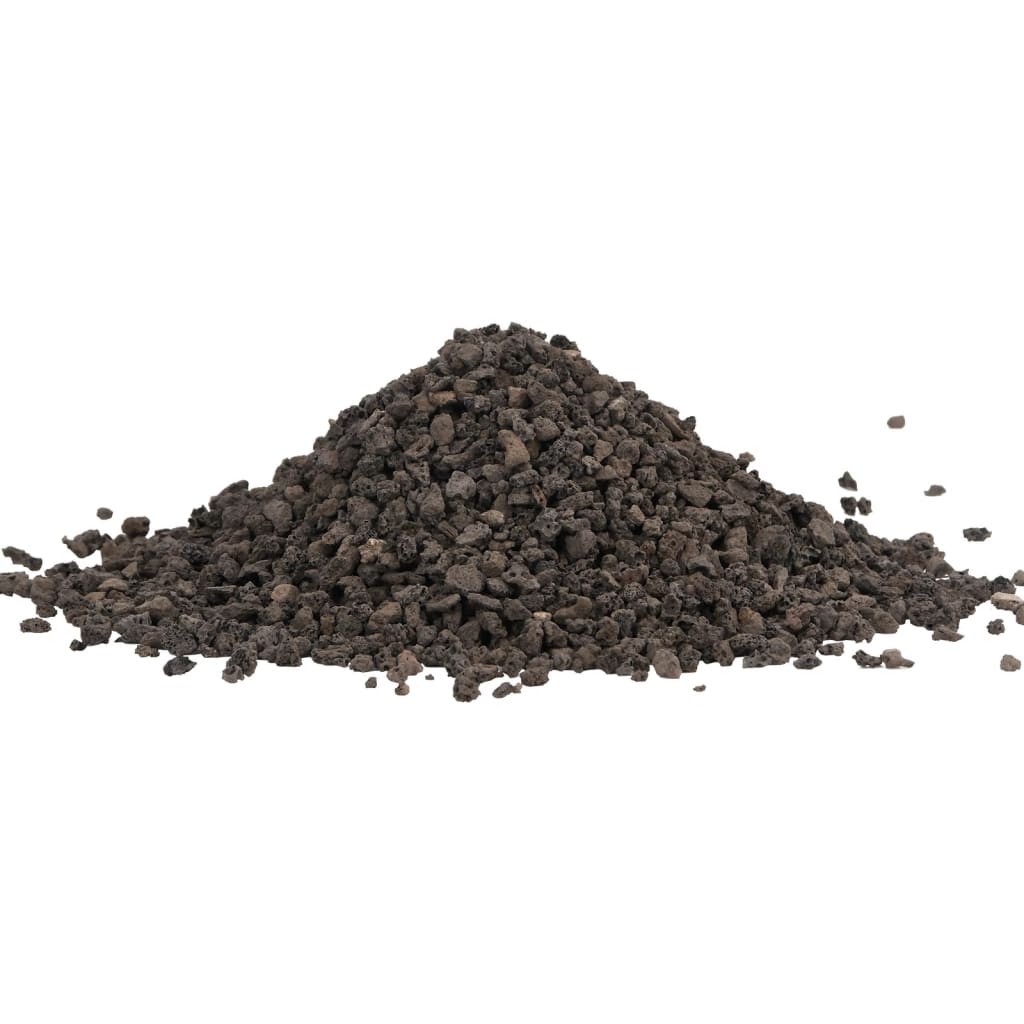 vidaXL Gravier de basalte 10 kg noir 5-8 mm