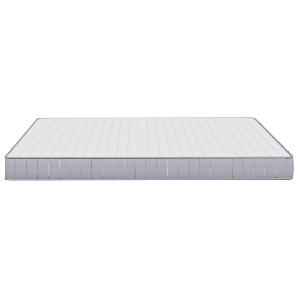 vidaXL Matelas en mousse moyennement doux 200x200 cm