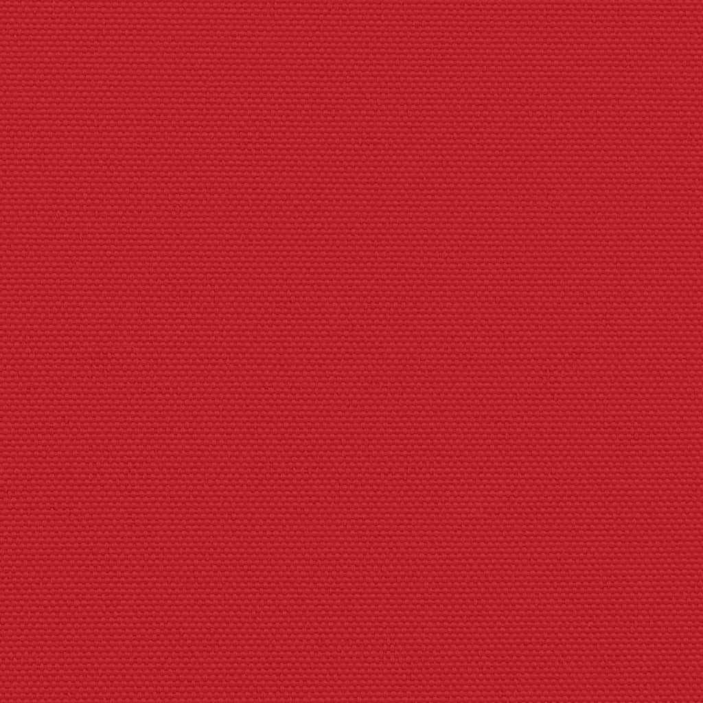 vidaXL Auvent latéral rétractable rouge 140x1000 cm