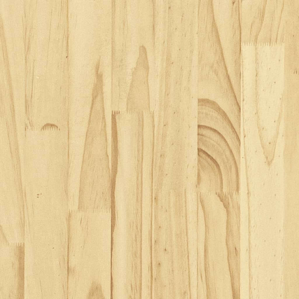 vidaXL Cadre de lit bois de pin massif 140x200 cm