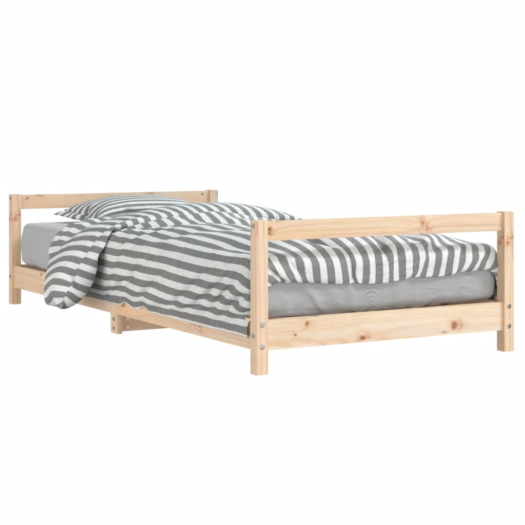 vidaXL Cadre de lit pour enfants 90x200 cm bois de pin massif