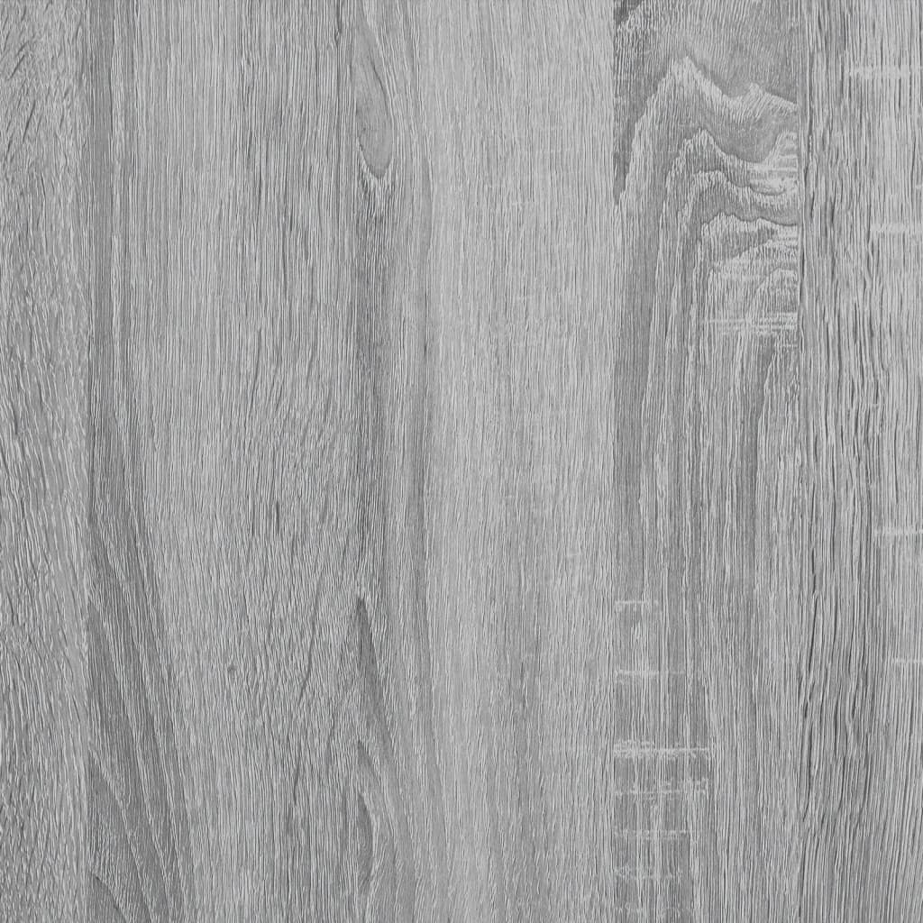 vidaXL Table basse sonoma gris 90x50x45 cm bois d'ingénierie