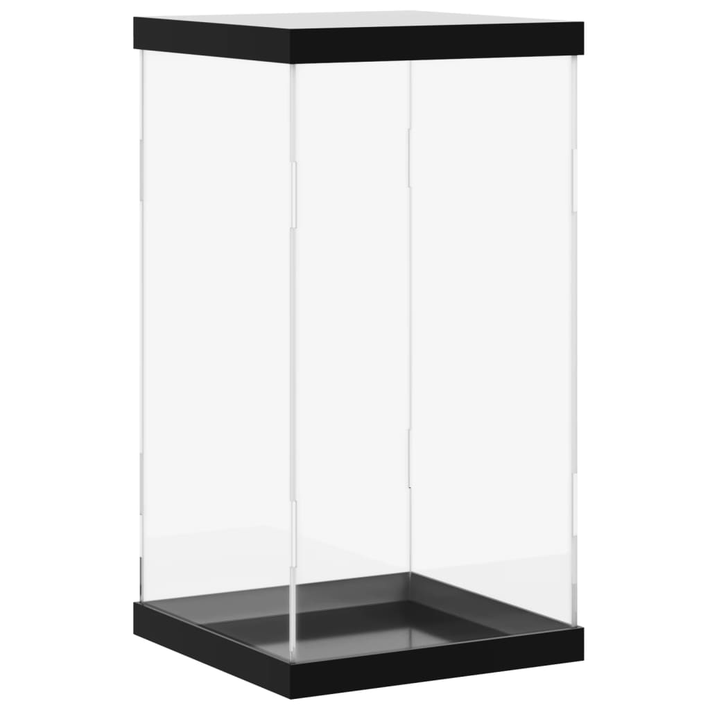 vidaXL Boîte d'affichage transparente 20x20x38 cm acrylique