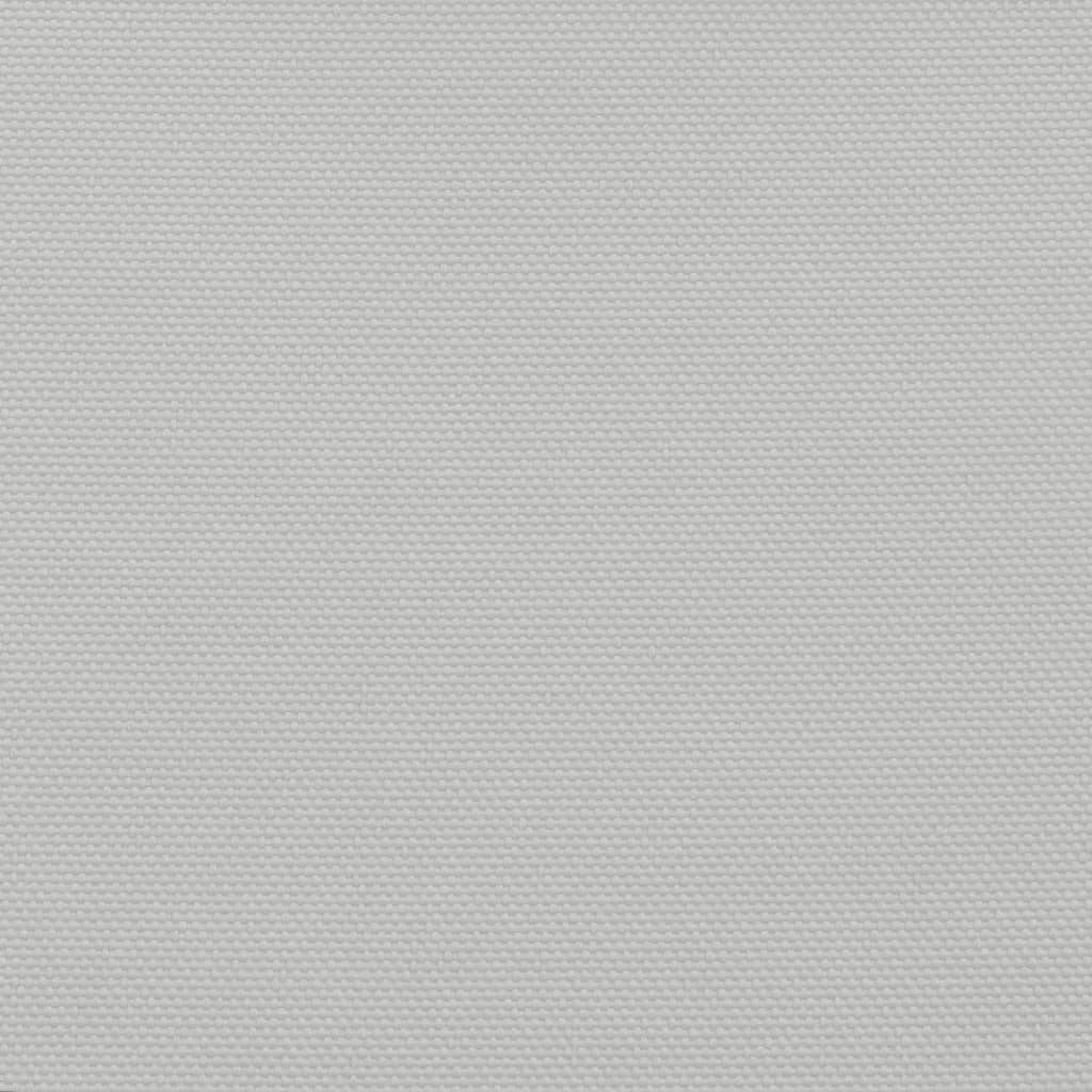 vidaXL Voile d'ombrage gris clair 3x3x3 m 100% polyester oxford