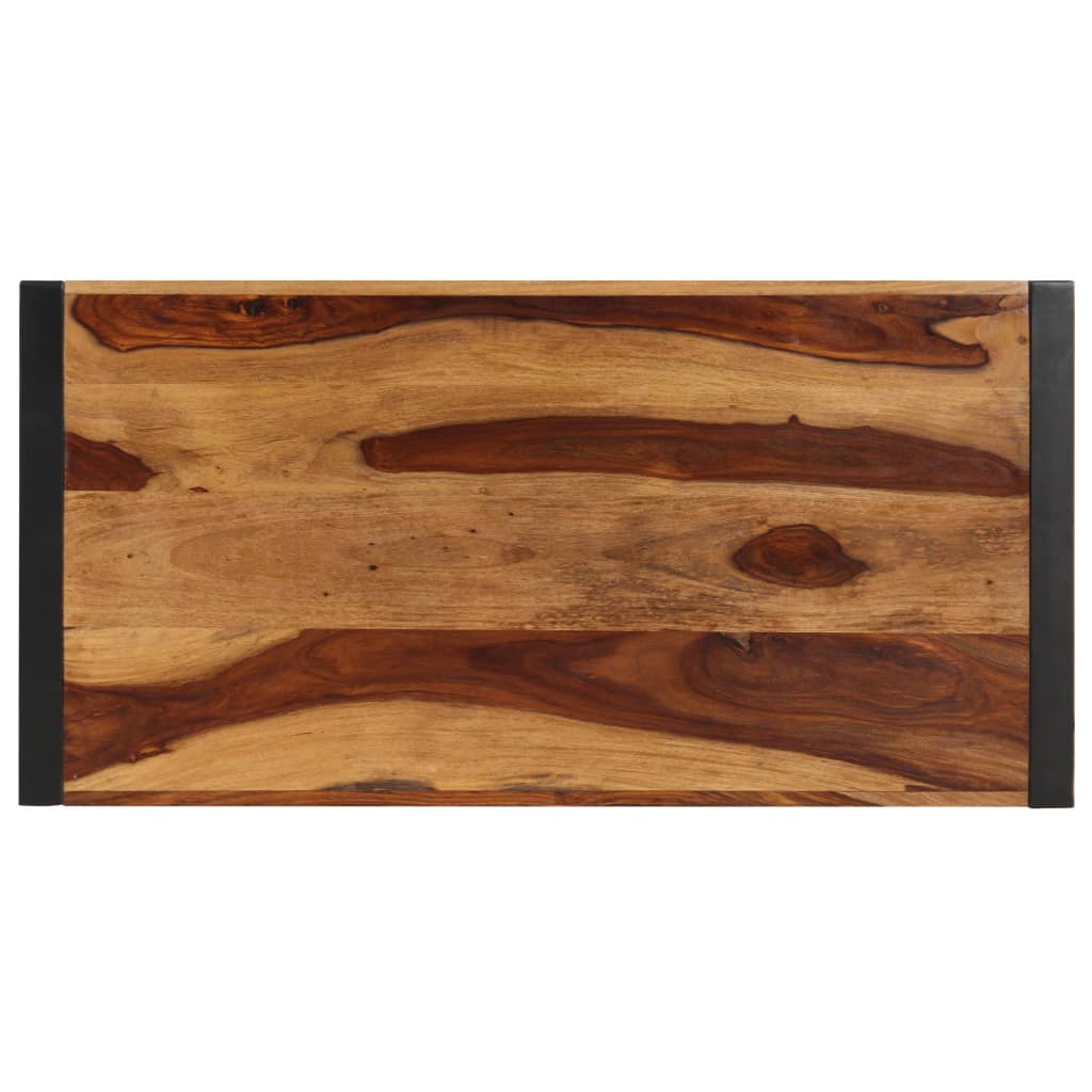 vidaXL Table de salle à manger 120x60x76 cm Bois de Sesham solide