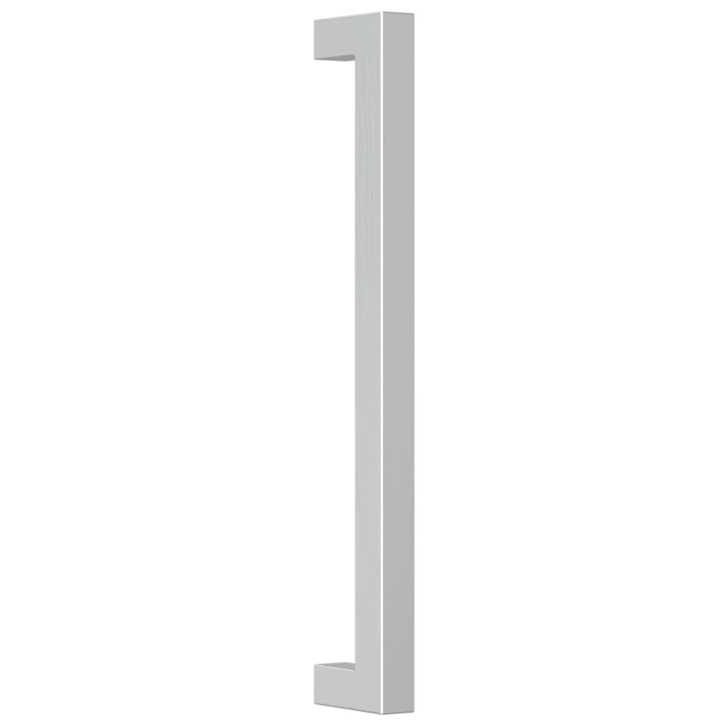 vidaXL Poignées d'armoire 5 pcs argenté 192 mm acier inoxydable