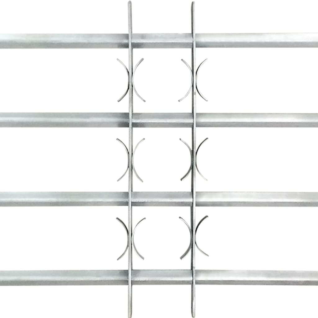 vidaXL Grilles réglables de sécurité de fenêtres 2 pcs 1000-1500 mm