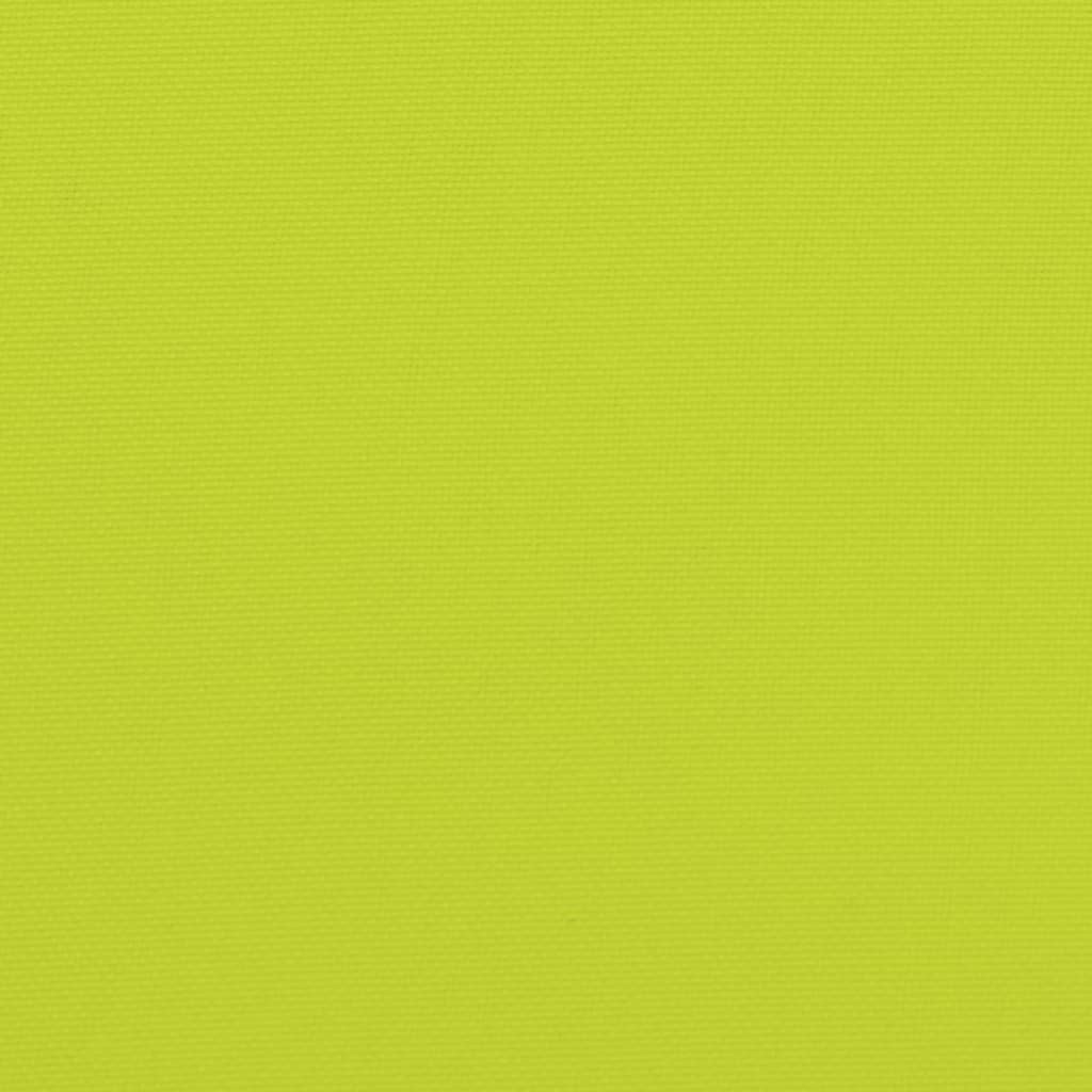 vidaXL Coussins de palette lot de 6 vert brillant 50x50x7 cm