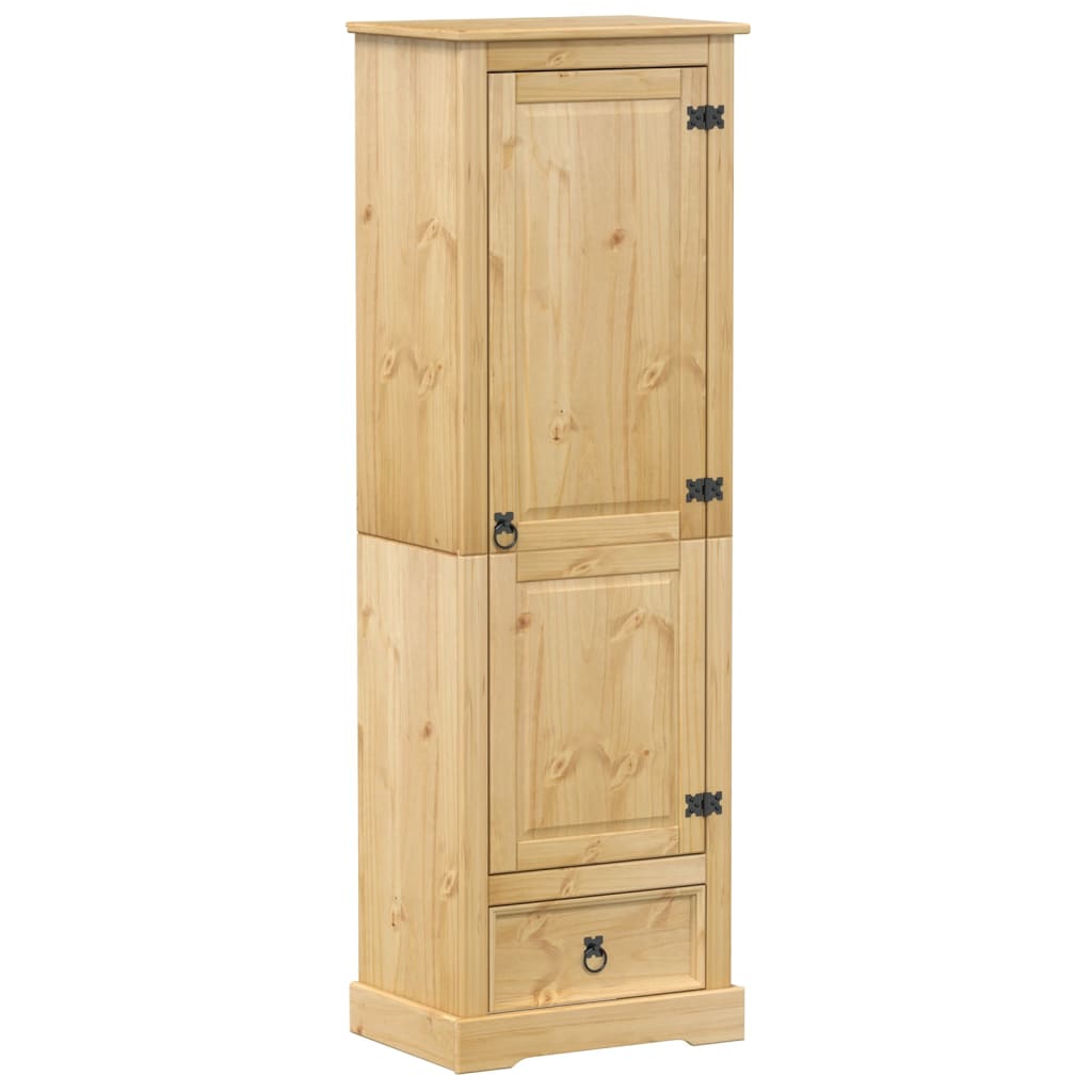 vidaXL Garde-robe Corona 55x38x170 cm bois de pin massif