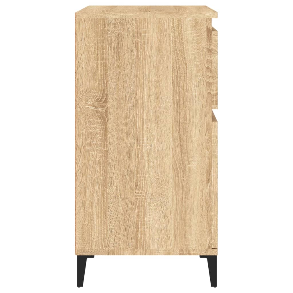 vidaXL Buffet Chêne sonoma 60x35x70 cm Bois d'ingénierie