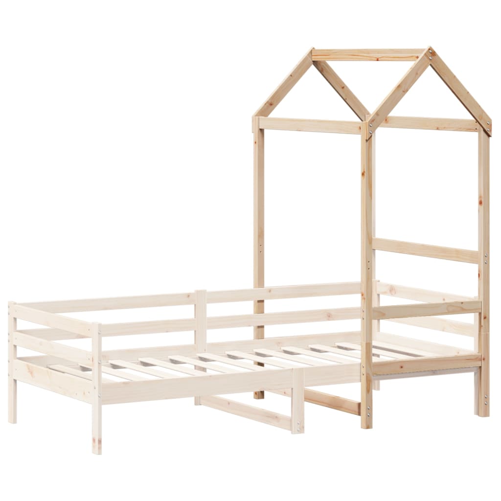 vidaXL Toit de lit pour enfants 98x70x176,5 cm bois de pin massif