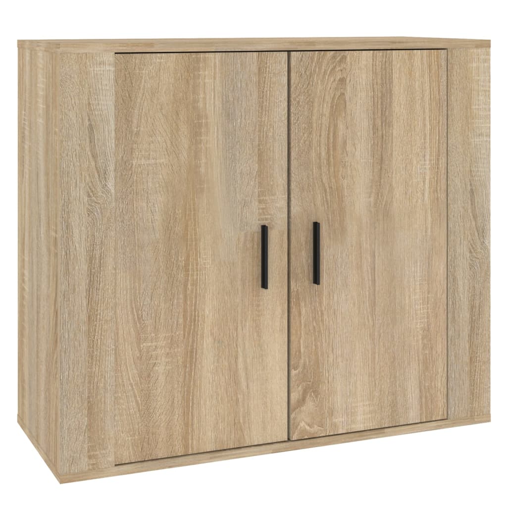 vidaXL Buffet Chêne sonoma 80x33x70 cm Bois d'ingénierie