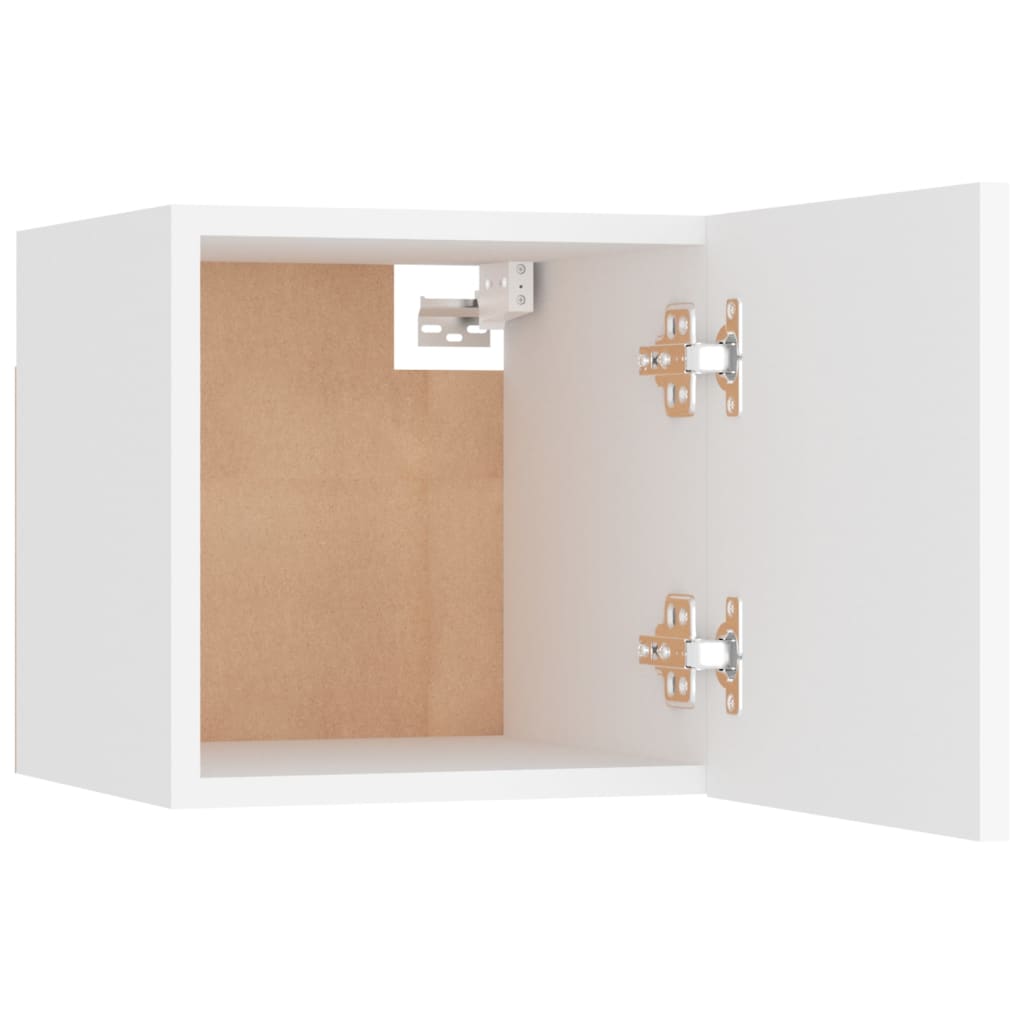 vidaXL Ensemble de meubles TV 6 pcs Blanc Bois d'ingénierie