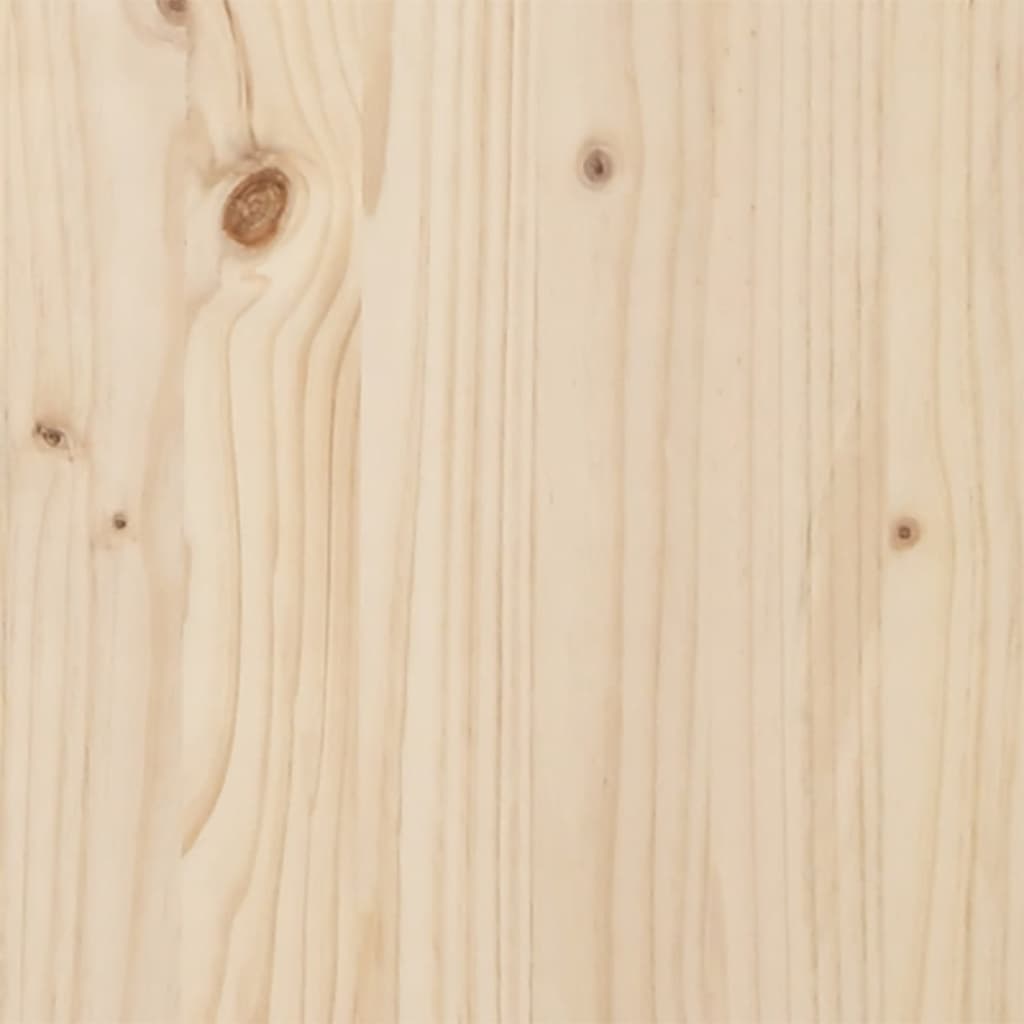 vidaXL Tête de lit 135 cm bois massif de pin
