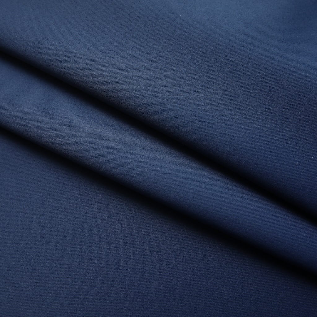 vidaXL Rideau occultant avec crochets Bleu 290x245 cm