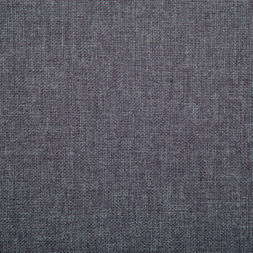 vidaXL Canapé à 2 places revêtement en tissu 115x60x67 cm gris foncé