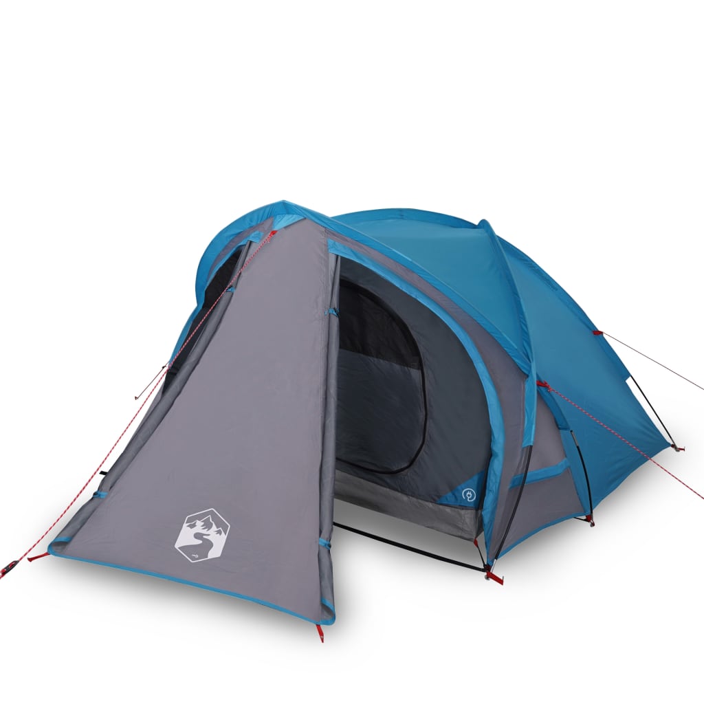 vidaXL Tente de camping à dôme 2 personne bleu imperméable