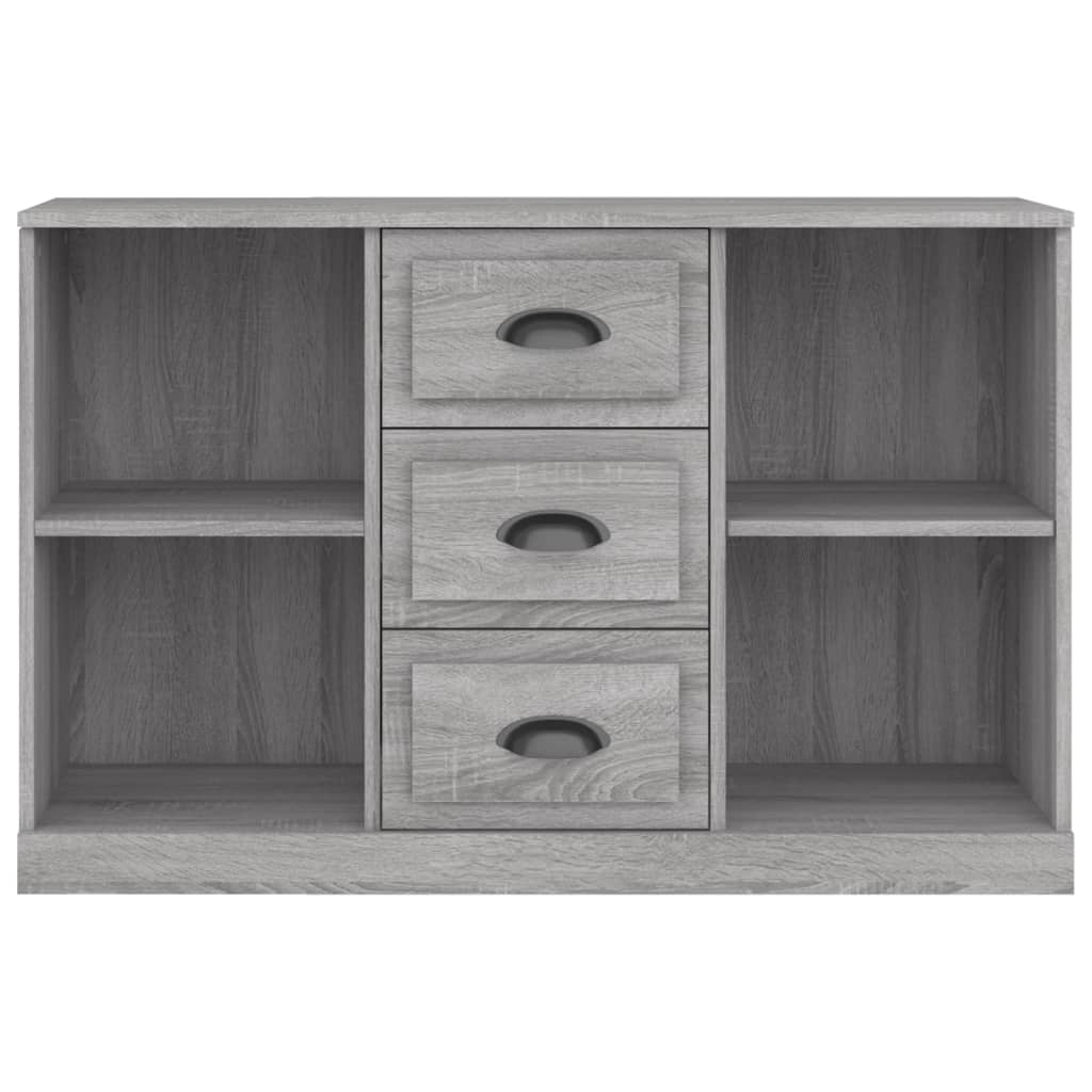 vidaXL Buffet sonoma gris 104,5x35,5x67,5 cm bois d'ingénierie