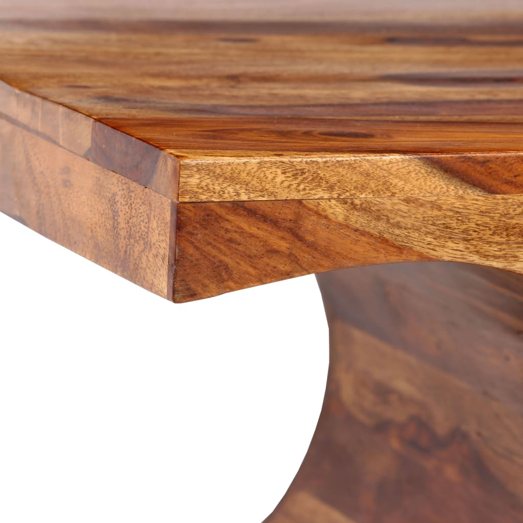 vidaXL Table basse Bois massif de Sesham 90 x 50 x 35 cm