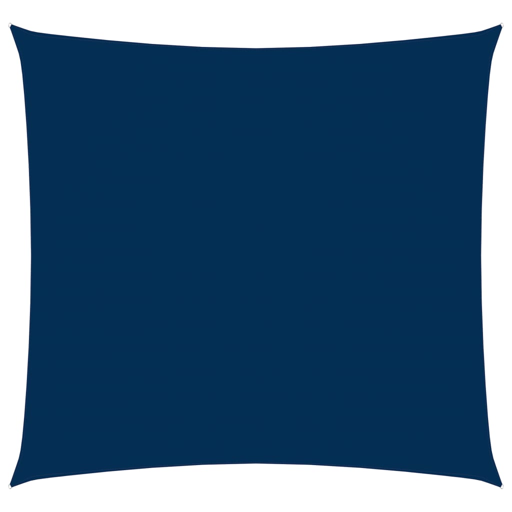 vidaXL Voile de parasol tissu oxford carré 2,5x2,5 m bleu