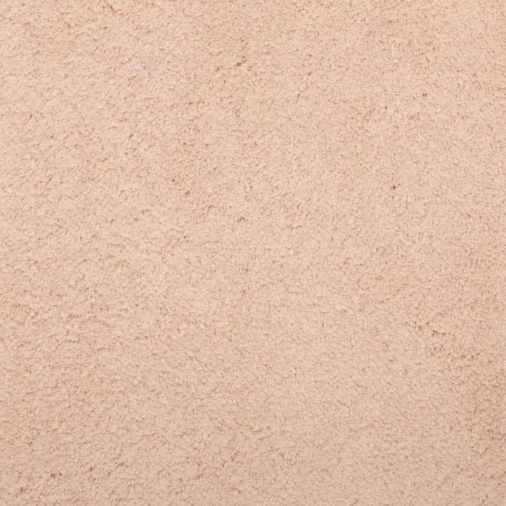vidaXL Tapis HUARTE à poils courts doux lavable rouge clair 80x250 cm