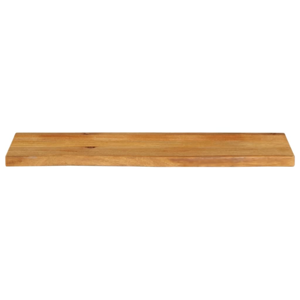 vidaXL Dessus de table à bord vivant 100x20x2,5cm bois massif manguier