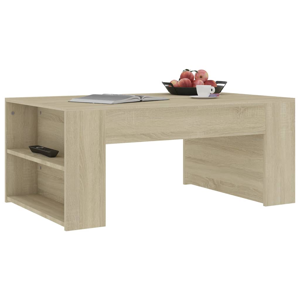 vidaXL Table basse Chêne sonoma 100x60x42 cm bois d’ingénierie