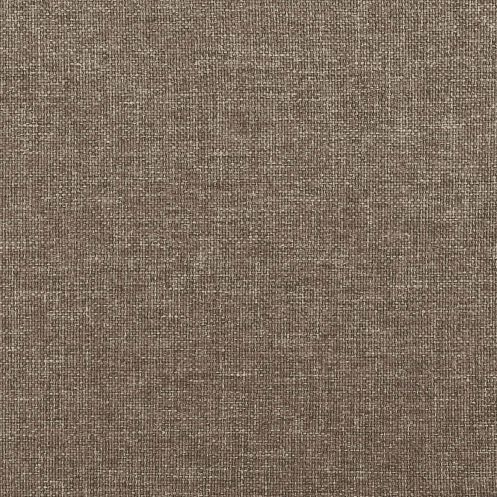 vidaXL Tête de lit à LED Taupe 200x5x78/88 cm Tissu